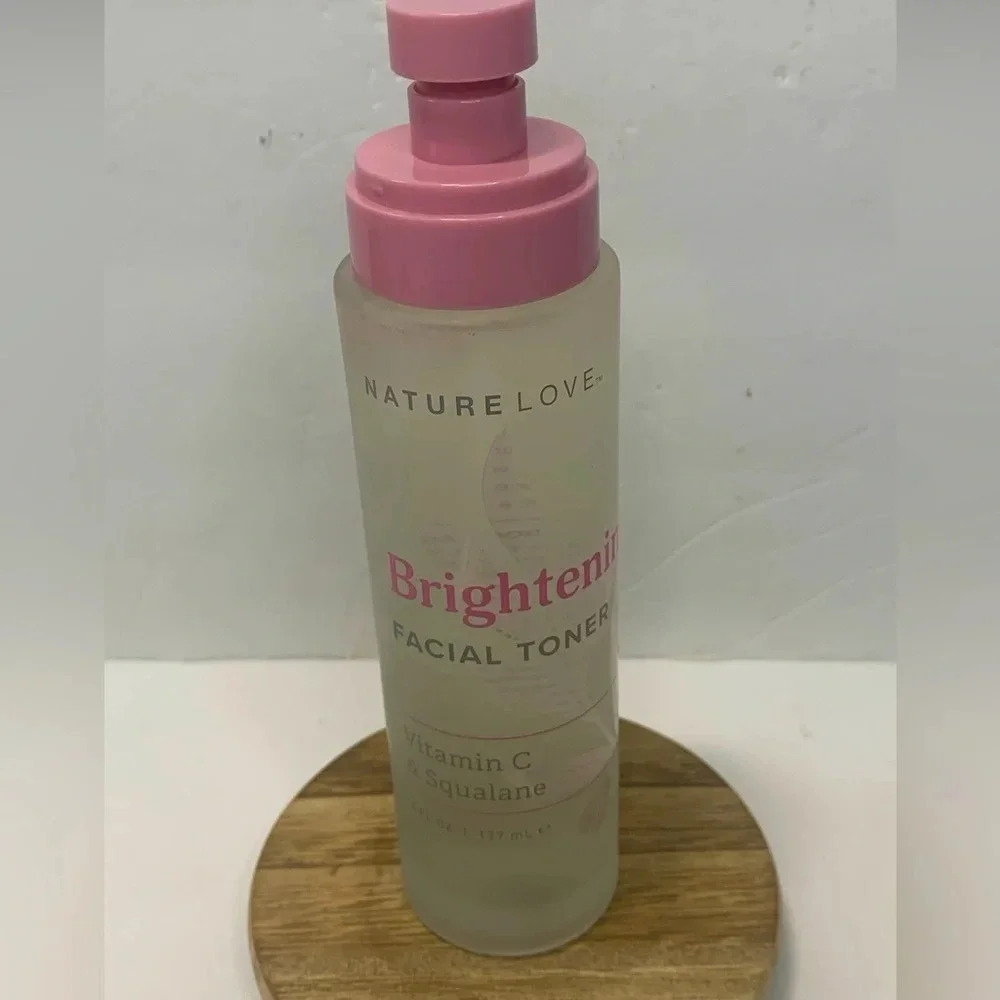 Nature Love Facial Toner Brightening, Controls Oil Vitamin 6 fl oz New